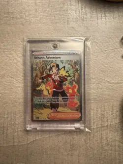 Pokemon TCG Ethan's Adventure 236/182 Special Illustration Destined Rivals - Image 1