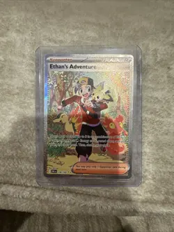 Pokemon TCG Ethan's Adventure Destined Rivals 236/182 Special Illustration Rare - Image 1