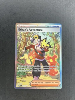 Pokemon TCG Ethan's Adventure Destined Rivals 236/182 Special Illustration Rare - Image 2