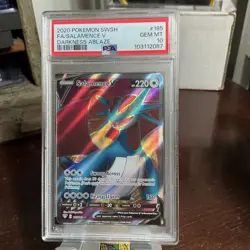 PSA 10 Full Art Salamence V #185 2020 SWSH Darkness Ablaze Pokemon TCG - Image 2