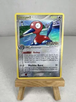 Pokemon TCG Porygon 2 25/113 Delta Species Reverse Holo Stamped MP/LP Condition - Image 1