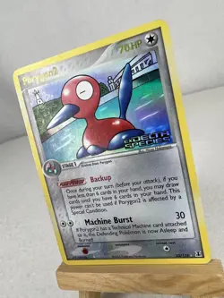 Pokemon TCG Porygon 2 25/113 Delta Species Reverse Holo Stamped MP/LP Condition - Image 3