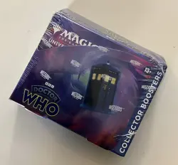 MTG Doctor Who Collector Booster Display Box *New Sealed* Free Priority Ship - Image 1