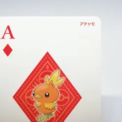 Torchic A DIA Pokemon trump playing card Omega Ruby Back Groudon Japan - Image 3