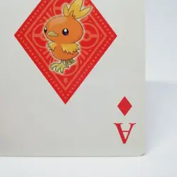 Torchic A DIA Pokemon trump playing card Omega Ruby Back Groudon Japan - Image 5