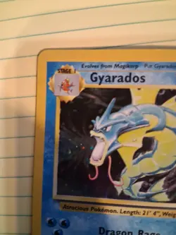 Pokemon 1999 Base Set Gyarados Holo Card #6/102 - Image 5