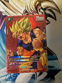 Son Goku FP-034 Limited pack MANGA Promo Card English Dragon Ball Fusion World S - Image 2