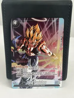 Gogeta Soul Punisher FB05-116 Alt Art WINNER Foil Dragon Ball Super Card Game NM - Image 1