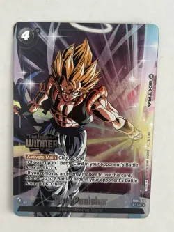 Gogeta Soul Punisher FB05-116 Alt Art WINNER Foil Dragon Ball Super Card Game NM - Image 3