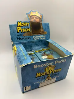 Monty Python and the Holy Grail CCG Booster Card Box w/23 unopened packs - Image 1