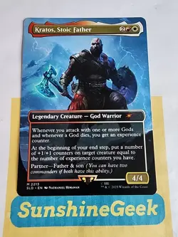 Kratos, Stoic Father God of War Secret Lair Drop Regular - Image 1