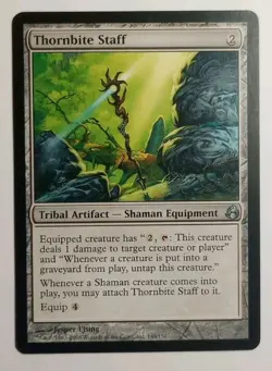 MTG - Thornbite Staff - Morningtide 145/150 - Regular Uncommon - Combo - Image 1