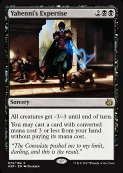 Yahenni's Expertise x4 - Aether Revolt - NM-Mint, English - Aether Revolt - Image 1