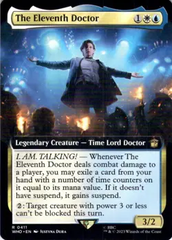 MTG The Eleventh Doctor (Extended Art) (411) | NM | Doctor Who {WHO} - Image 1