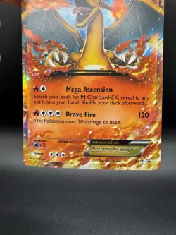 Pokemon TCG Charizard EX XY17 XY Black Star Promo - HP/Damaged - Image 4
