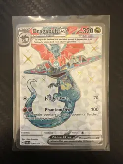 Dragapult Ex 200 /167 Ultra Rare Pokemon Twilight Masquerade NM EN - Image 1