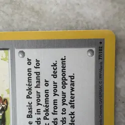 Pokemon Trader Base Set (Shadowless) 77/102 Rare 1999 Pokemon Card - Image 4