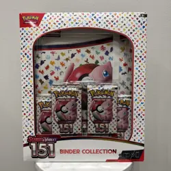 151 Binder Collection 4 Packs/Binder Scarlet & Violet Pokemon TCG *SEALED/NEW* - Image 1