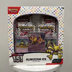 151 Alakazam ex Collection Box Pokemon Scarlet & Violet TCG **SEALED/NEW** - Image 1