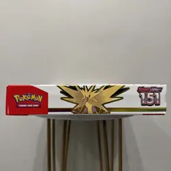 151 Zapdos ex Collection Box 4 Packs Scarlet & Violet Pokemon TCG **SEALED/NEW** - Image 5