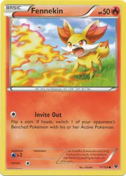 Fennekin - 11/124 - Common - Pokemon XY Fates Collide - Image 1