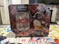 Sealed Pokemon Paldean Fates Charizard EX Tin - Charizard EX Promo - New - Image 1