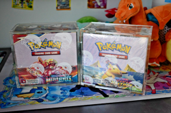 Pokemon TCG Booster Box Bundle - Vivid Voltage & Battle Styles - Sealed w/ cases - Image 1