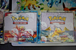Pokemon TCG Booster Box Bundle - Vivid Voltage & Battle Styles - Sealed w/ cases - Image 2