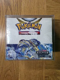 Pokemon Sword & Shield Silver Tempest Booster Box 36 Packs Factory Sealed w/case - Image 1