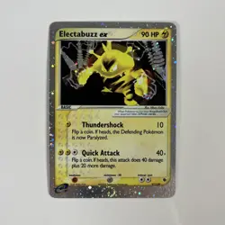 2003 pokemon Ruby and Sapphire (RS) Electabuzz EX #97/109 Swirl - Image 1