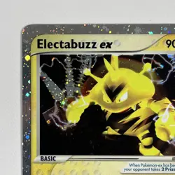 2003 pokemon Ruby and Sapphire (RS) Electabuzz EX #97/109 Swirl - Image 2