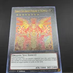 Yu-Gi-Oh! TCG: GFTP 1st Ed. - Hieratic Sun Dragon Overlord of Heliopolis EN052 - Image 2