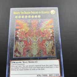 Yu-Gi-Oh! TCG: GFTP 1st Ed. - Hieratic Sun Dragon Overlord of Heliopolis EN052 - Image 4