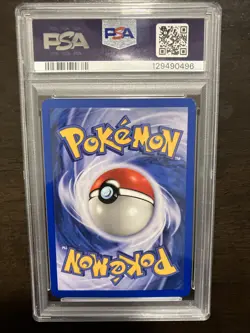 SURFING PIKACHU PROMO BLACK STAR #28 POKEMON LEAGUE 2001 - PSA NM-MT 8 - Image 2