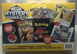 2025 Meijer Exclusive Pokemon Mega Mystery Power Box New Sealed!!! - Image 1