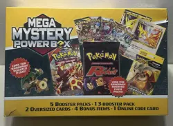 2025 Meijer Exclusive Pokemon Mega Mystery Power Box New Sealed!!! - Image 2