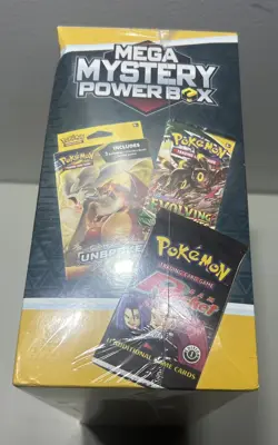 2025 Meijer Exclusive Pokemon Mega Mystery Power Box New Sealed!!! - Image 3