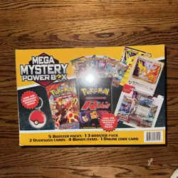 NEW! POKEMON 2025 MEGA MYSTERY POWER BOX MEIJER EXCLUSIVE - SEALED - Image 3