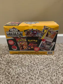 2025 Pokemon Mega Mystery Power Box Holiday Meijer Exclusive Sealed New! - Image 5