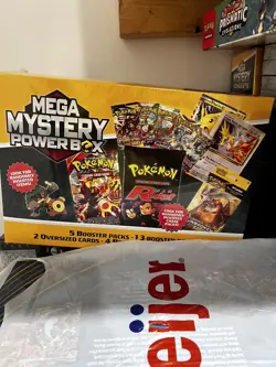 NEW! POKEMON 2025 MEGA MYSTERY POWER BOX MEIJER EXCLUSIVE - SEALED - Image 1