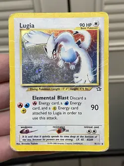 Lugia 2000 Pokemon Neo Genesis #9 Holo - Image 2