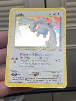 Lugia 2000 Pokemon Neo Genesis #9 Holo - Image 3