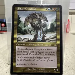 Magic the Gathering Scourge Sliver Overlord Regular Rare Card - Image 1
