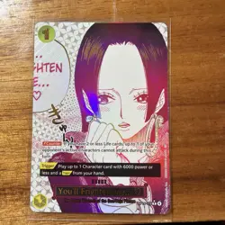 One Piece TCG OP14-118 You’ll Frighten Me. AA Alt Art CCG ENGLISH - Image 1