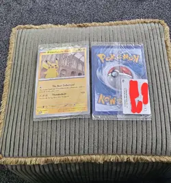 2 X Pikachu At The Museum LTD Edition Cards Pokemon X National History Museum - Image 3