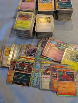 1500+ Pokemon Cards - Bulk Bundle - Korean & Japanese - 150+ Holos Included - Image 1