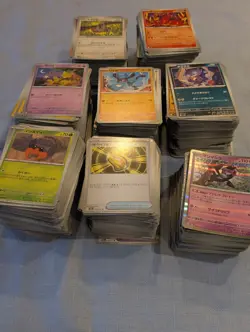 1500+ Pokemon Cards - Bulk Bundle - Korean & Japanese - 150+ Holos Included - Image 2