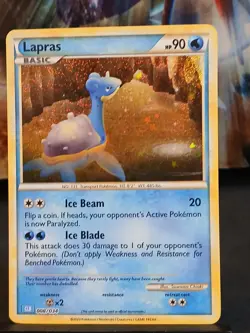 Lapras 008/034 Trading Card Game Classic Pokemon Card - Image 2