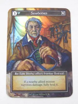 Sawbones Foil Sorcery Contested Realm Gothic Elite Card TCG - Image 1