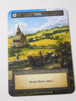 Tithe Non-Foil Unique Sorcery Arthurian Legends AL TCG Trading Card - Image 1